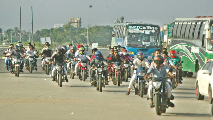 ঈদের ৭ দিন এক জেলার বাইক অন্য জেলায় নিষিদ্ধ