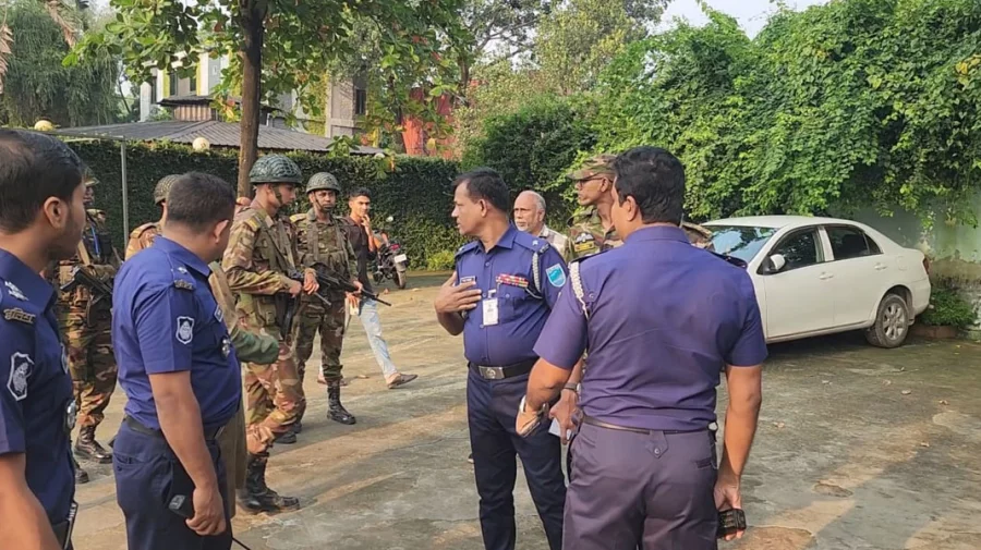 নন্দন পার্কে কালো ব্যাগের সন্ধানে যৌথবাহিনীর অভিযান